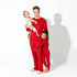 winterberry-red-kids-bamboo-pajamas-bellabu-bear - Sophia's Style -4